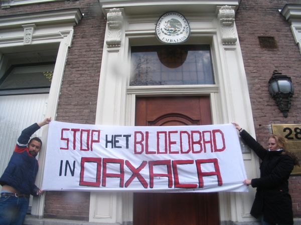 Stop de moorden in Oaxaca