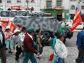 Repressie aankomst FENOCIN in Quito