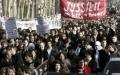 Studentendemonstratie vanmiddag in Parijs