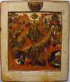 Paasikoon; de verrijzenis eb Hellegang van Christus, Rusland, 17e eeuw