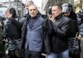 Arrestatie Kasparov tijdens een betoging