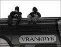Krakers op het dak van Vrankrijk [foto: Wolfgang Josten]
