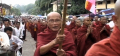 Vreedzaam protest van monniken