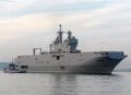 Mistral-class helicopter carrier ship