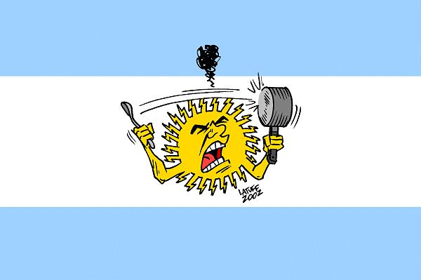 Argentini&#235; in opstand vlag