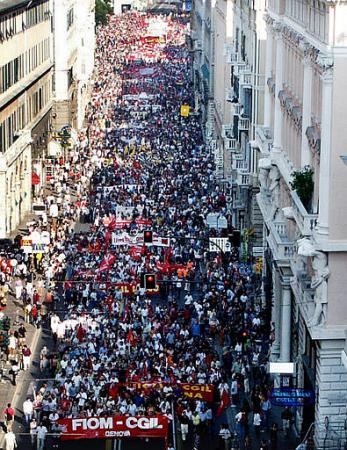 Genua, 20 juli 2002.