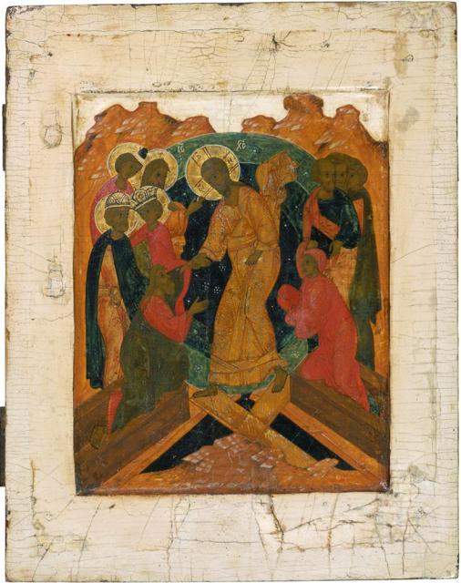 Paasikoon: de Hellegang van Christus, Rusland, 16e eeuw