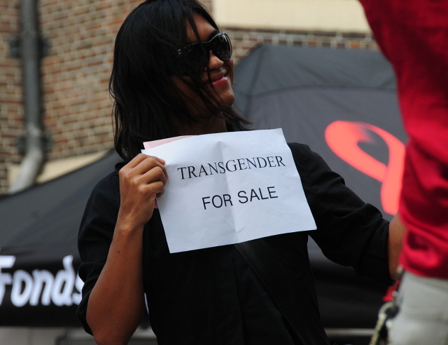 A transgender is sold ... 