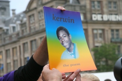 Het gedicht over Kerwin - foto Bas Baltus