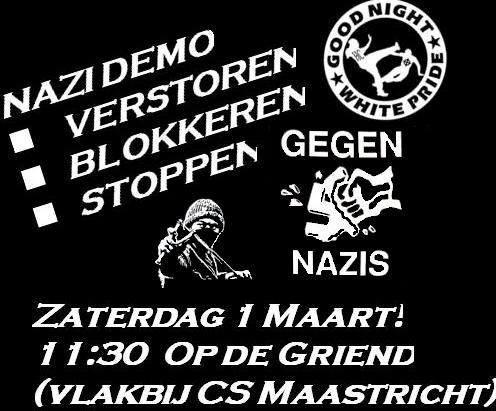 stop the nazi demo!