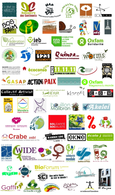De Belgische ondersteunende organisaties