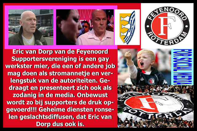 Voorzitter SV Feyenoord Eric van Dorp