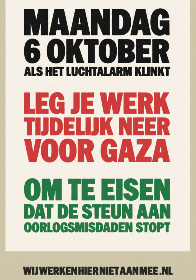 Maandag 6 oktober
