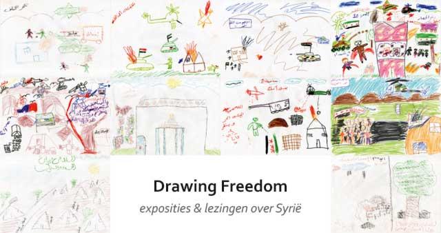 Drawing Freedom; exposities & lezingen over Syrië