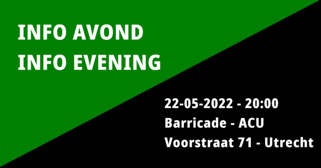 Infoavond Active for Justice 