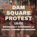 DAM SQUARE PROTEST 18:00 WEDNESDAY NOVEMBER 13 AGAINST FASCISM AND GENOCIDE